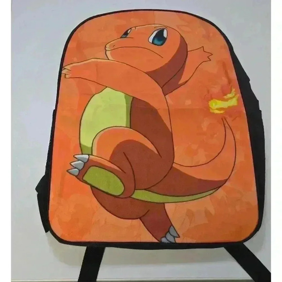 Unbranded Other - Unbranded Pokemon Charmander Backpack Orange Black